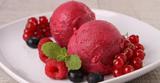 Sorbet aux fruits rouges