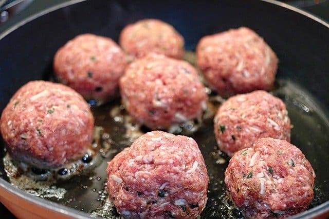 Recettes de cuisine BOULETTES DE BOEUF A L'ORIENTALE