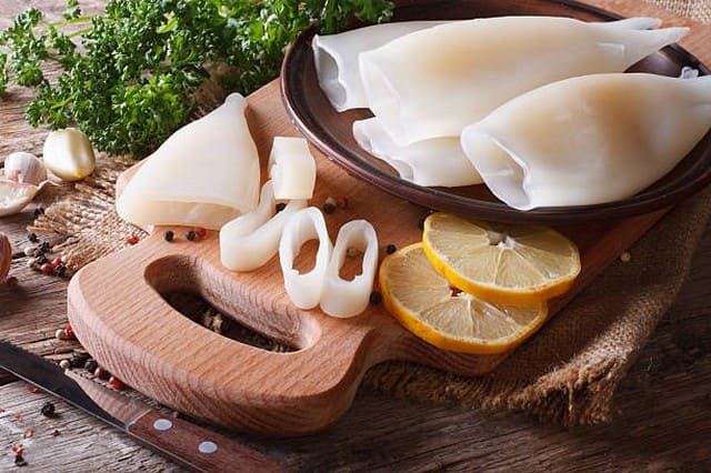 Recettes de cuisine CALMARS SUR CANAPES