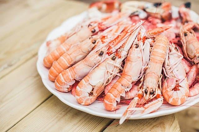 Recettes de cuisine LANGOUSTINES A LA VALENCIENNE