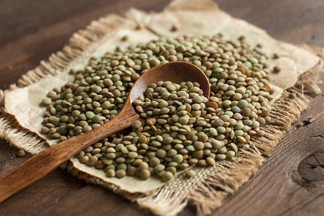 Recettes de cuisine SALADE DE LENTILLES AUX HARICOTS