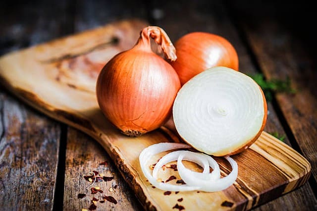 Recettes de cuisine RAGOUT D'OIGNONS A LA TOMATE