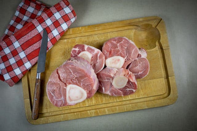 Recettes de cuisine JARRET DE VEAU A L'ITALIENNE