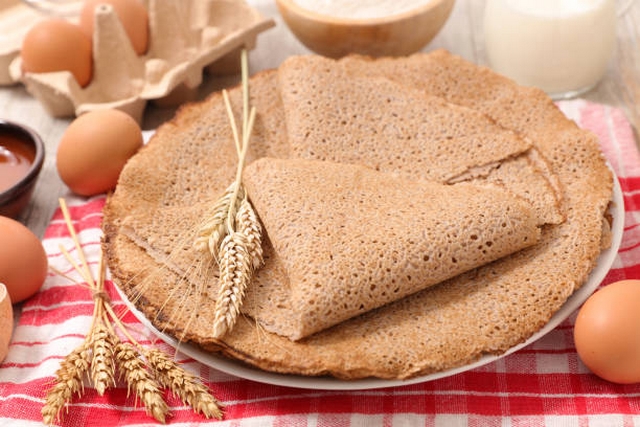 Recettes traditionnelles Bretonnes Galette de sarrasin