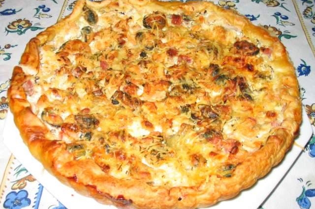 Recettes traditionnelles Bretonnes Quiche ou tourte bretonne